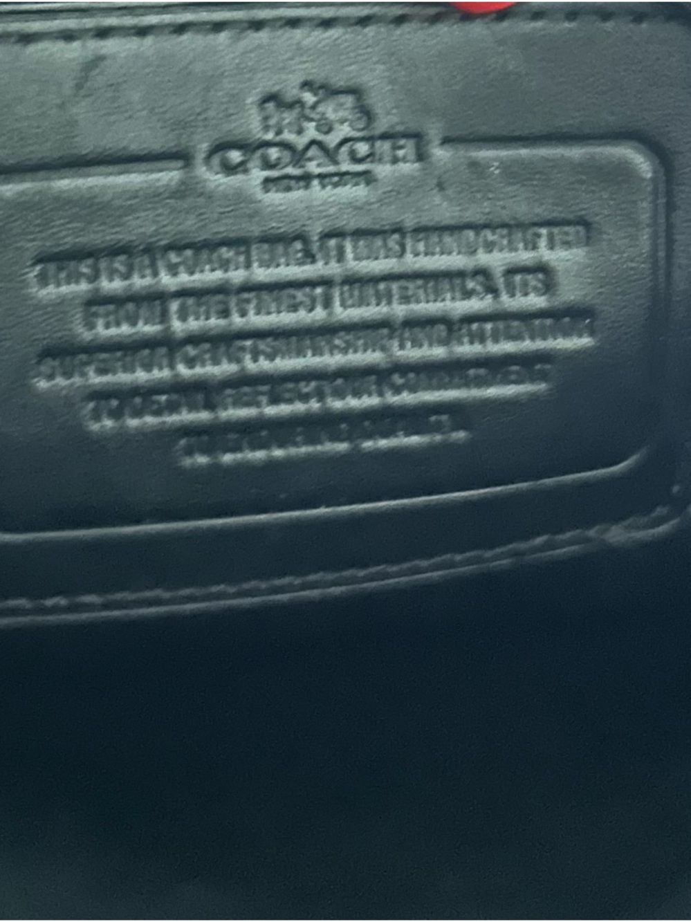Coach Black Messenger Crossbody Bag  Y2K Unisex Wide Strap Crossbody - Picture 12 of 14